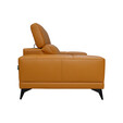 Half Thick Genuine Leather 1 Seater Sofa M206